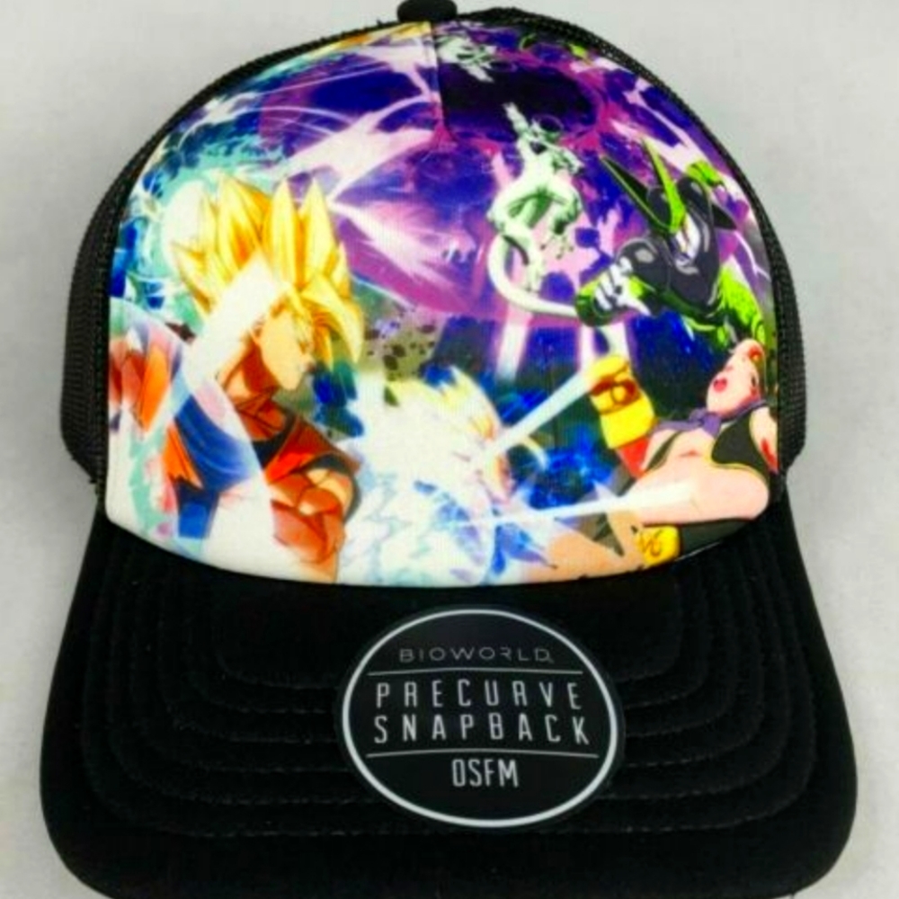 Dragon Ball Z Super Snap Back Cap Bioworld PreCurve SnapBack
